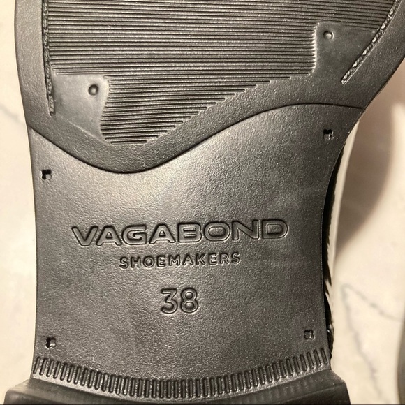 VAGABOND SHOEMAKERS Sz 38  Patent Leather Lace Up Oxford Style Brogues Shoes - Picture 10 of 11